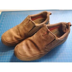 Nunn Bush - Leather Loafers Shoes Mens S 10.5  All Terrain Brown Energy Transfer